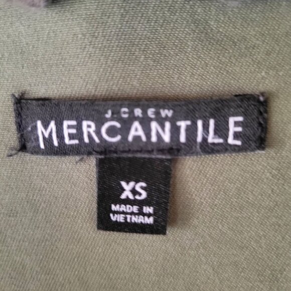 J. Crew / Mercantile Women's Utility Military Boyfriend Field Jacket XS - Picture 10 of 11